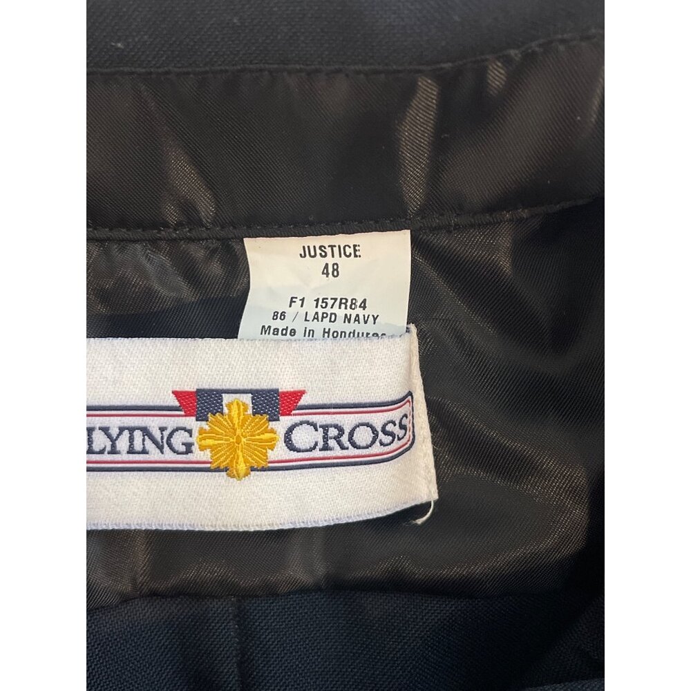 NWT Flying Cross Justice SS Shirt Women’s 48 LAPD Navy Poly/Wool 157R84 - Picture 3 of 4